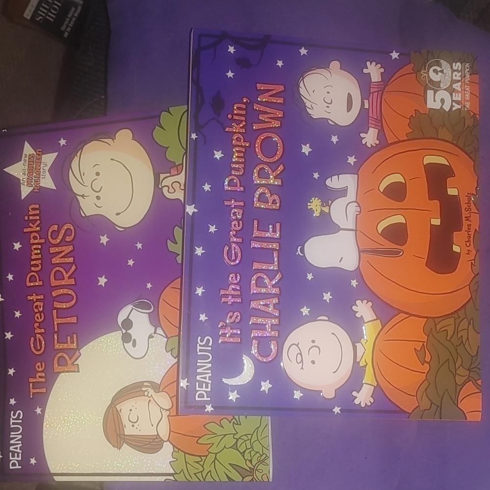 Charlie Brown Halloween Books!